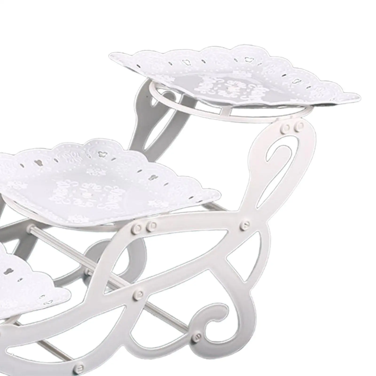 3-уровневая сервировочная подставка Сервировочные блюда элегантная для десертов