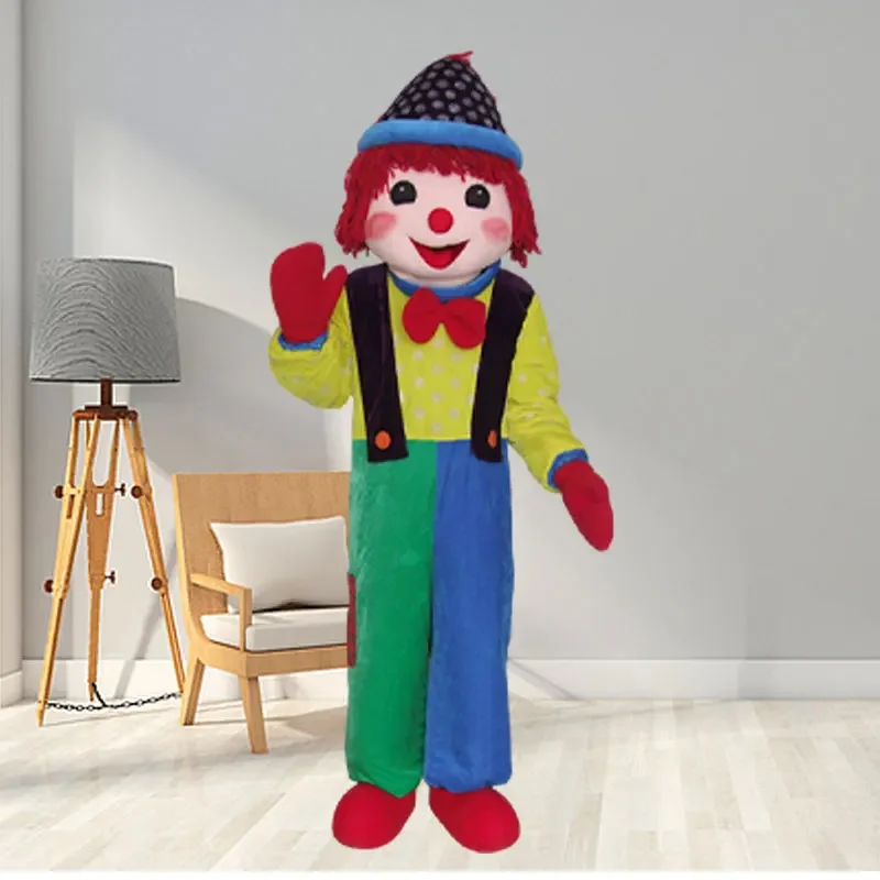 Джокер костюм талисмана Пипо клоун персонаж талисман ходячий актера косплей