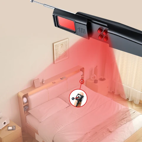 Автомобильное GPS-устройство для поиска ошибок, 5-уровневая чувствительность, беспроводной детектор камеры, перезаряжаемый детектор ошибок, гаджет для защиты безопасности