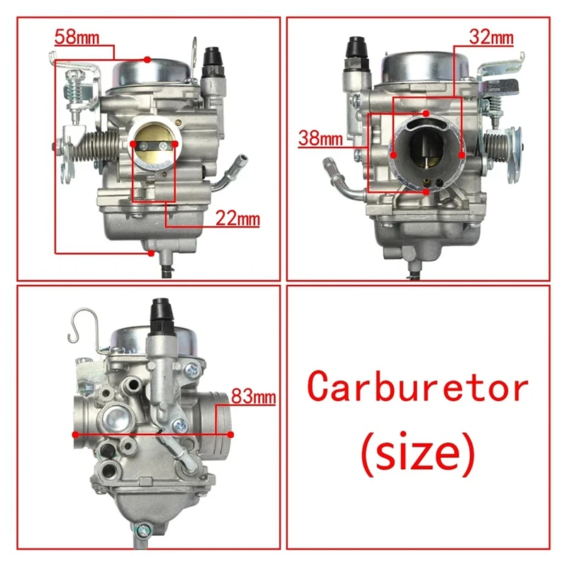 Карбюратор 13200-36H10-0002 подходит для Suzuki GT125 Gd110 Sprinter 110 Gs120 110Cc 2-тактный карбюратор