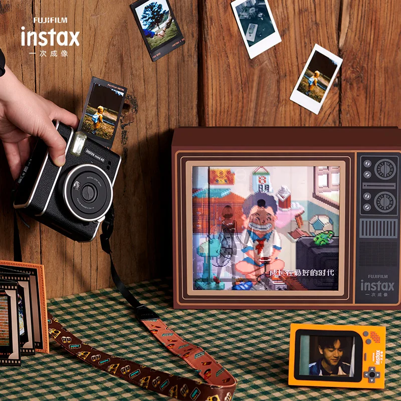 Оригинальная фотобумага Fujifilm Instax Mini 40 Лидер продаж новая для мгновенных снимков
