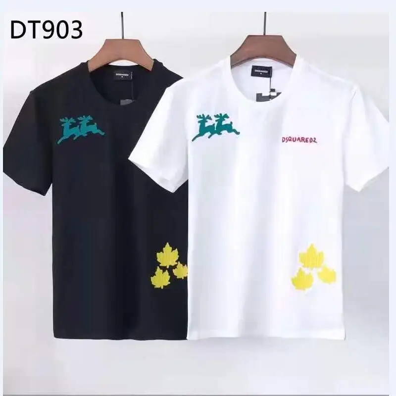 

DSQUARED2 Men's Letter Short Sleeve T-Shirt Top DT903