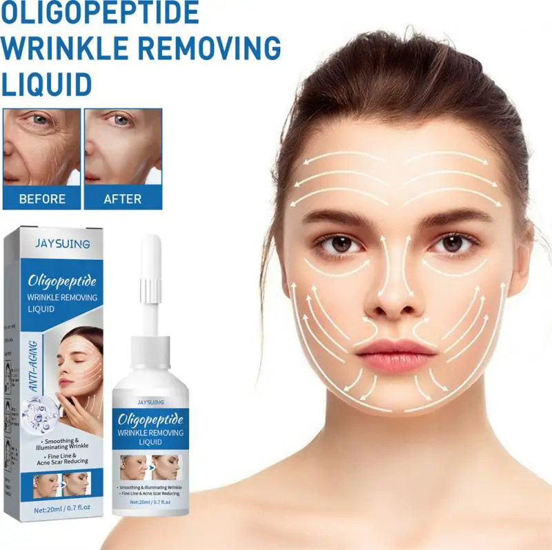 

Oligopeptide Face Serum Antiwrinkle Stock Solution Lifting Firming Skin Hydrating Antiaging Rejuvenating Facial Essence Makeup