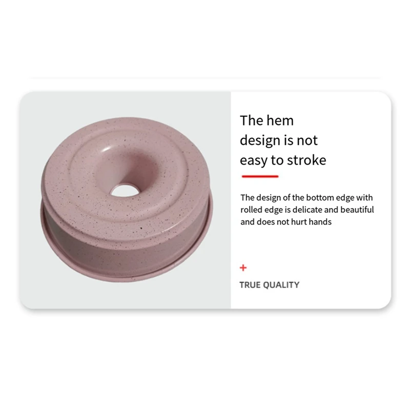 Шифоновая форма для торта с изображением ангела розовая посыпчатая круглая