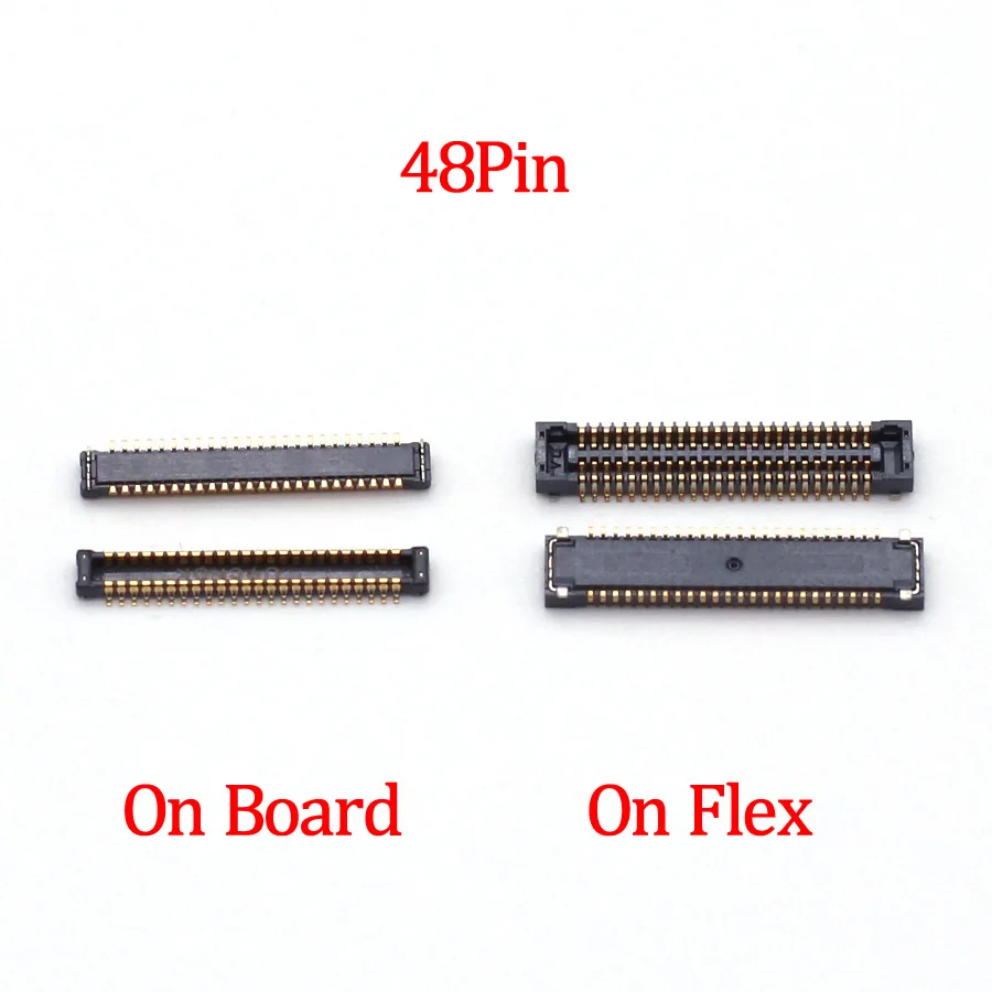 2-5 шт., гибкий разъем для ЖК-дисплея Samsung Galaxy A8 Plus 2018 A530 A8Plus A730 A730F A530F, 48 контактов