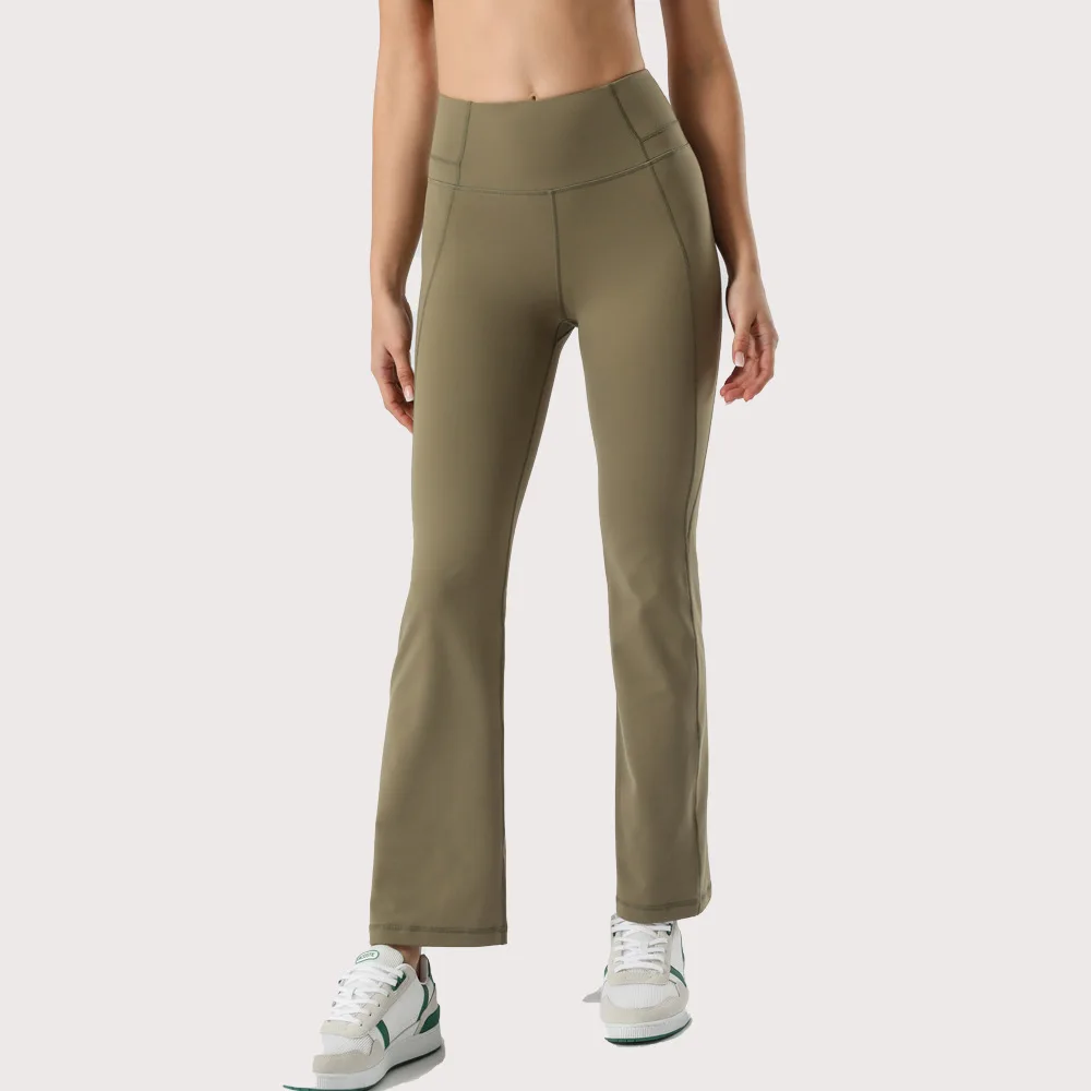 Casual High Waist Hip Lift Flare Leggings Yoga Pants Women Naked-Feel Cozy  Soft Dance Fitness Workout Wide Leg Pants S-XL - купить по выгодной цене |  AliExpress