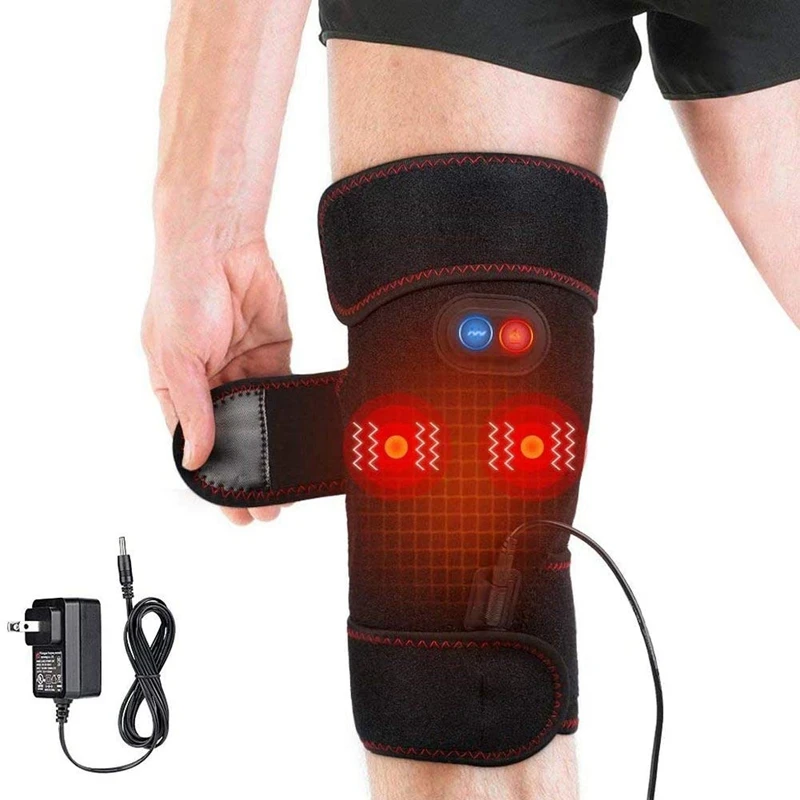

Electric Heating Pads for Arthritis Knee Pain Relief Infrared Heated Therapy Recovery Elbow Knee Pad Brace Health Care