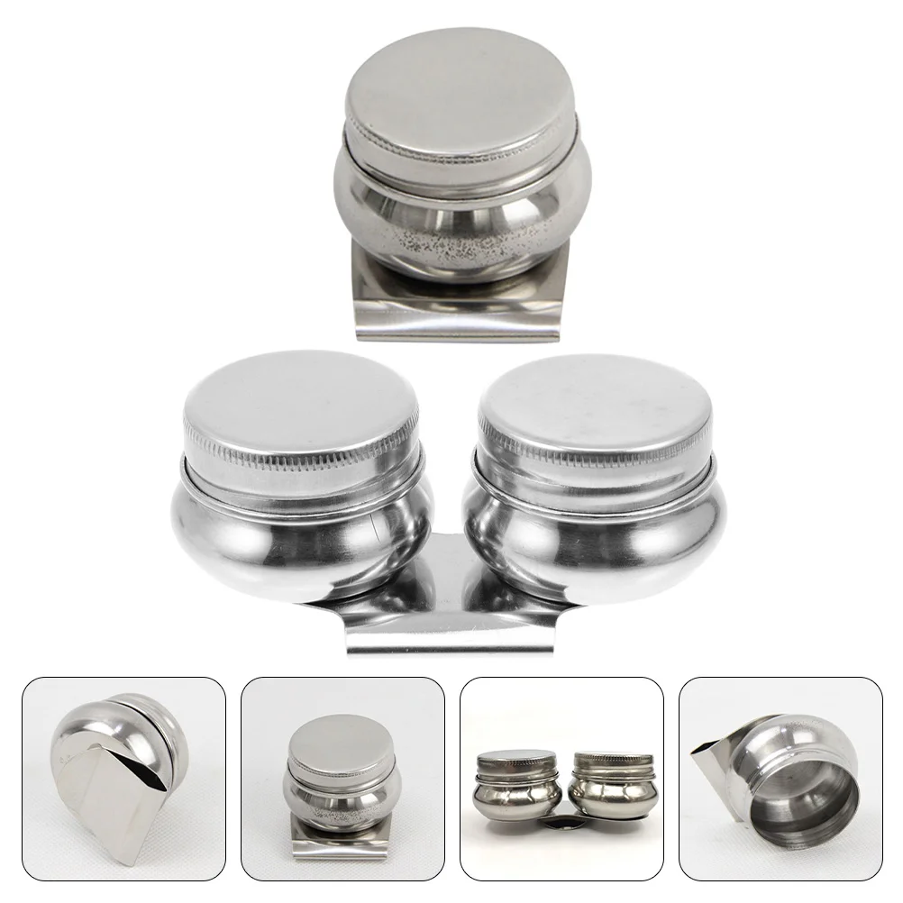 

Painting Oil Container Stainless Steel Cups Pot Turpentine Dipper Supplies
