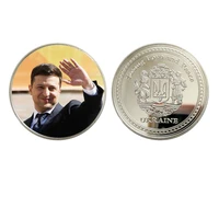 ukraine sliver coins president zelensky challenge coin eu coin metal commemorative coin gift above 200 dhl free shipping