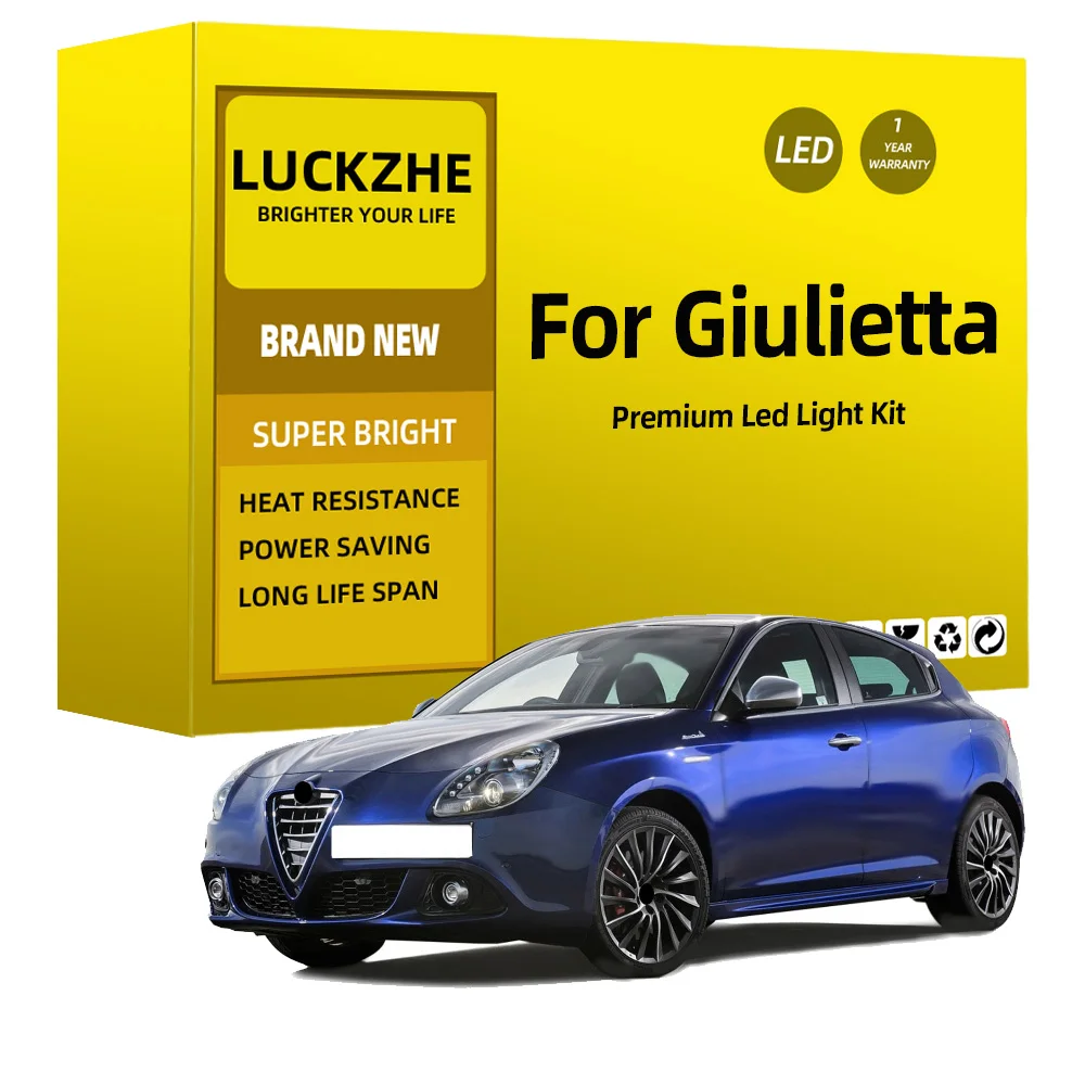 

14Pcs Led Interior Light Kit Canbus For Alfa Romeo Giulietta 940 2010-2014 2015 2016 2017 LED Bulbs Dome Trunk Canbus