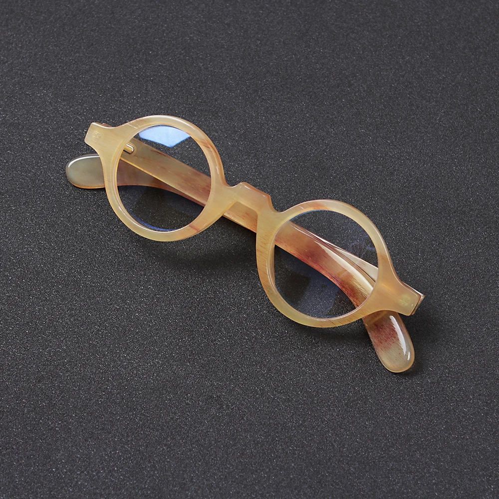 Классические круглые очки в японском стиле ручной работы на заказ оправа из