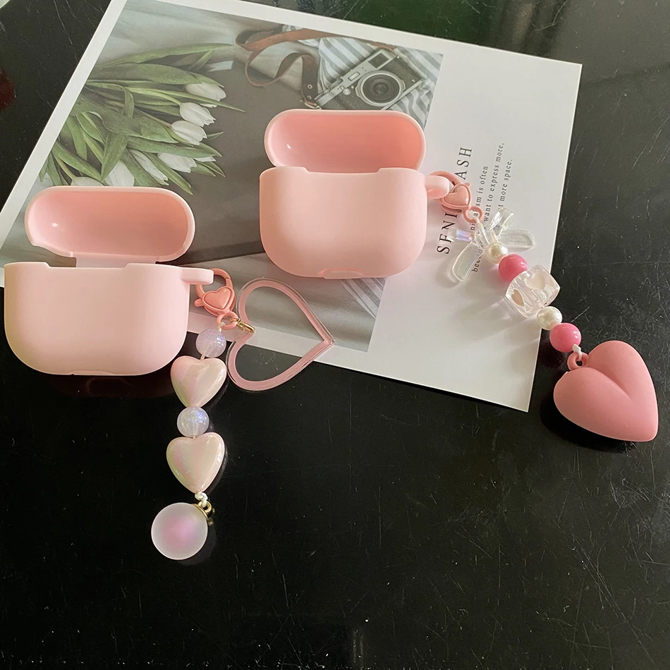 

Чехол для Xiaomi Buds 3 TWS, модный милый чехол для наушников с любовным сердцем, силиконовый чехол для xiaomi 3, аксессуары для зарядки наушников