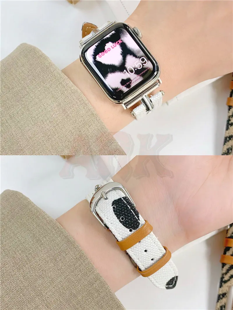 

Leather Strap for DT8 ZD8 HK8 Ultra Pro Max Band Wristband Bracelet for X8 W68 MT8 i10 H11 N8 Ultra W59 HK9 DT7 X7 i7 44mm 49mm