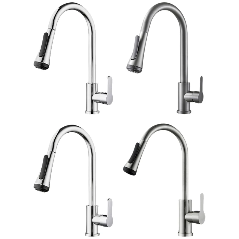 Функциональный кухонный смеситель для ванны с выдвижным шлангом смесь холодной