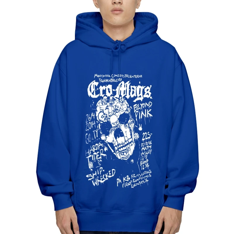 

Новая популярная мужская черная верхняя одежда Hoodi CRO MAGS