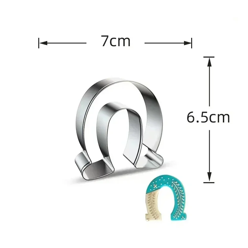 

Формочка для печенья "Лошадь ковбой" из нержавеющей стали