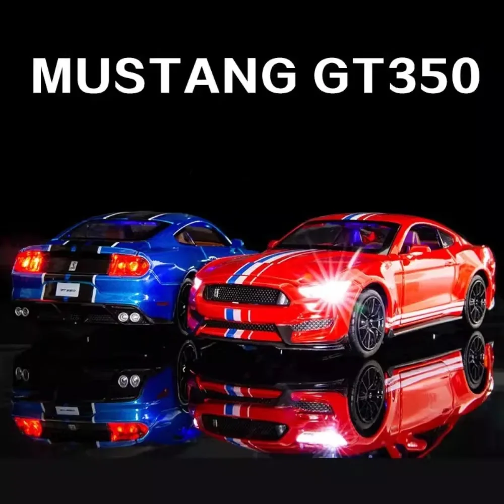 Модель автомобиля Ford Mustang Shelby GT350 модель игрушка с высокой симуляцией суперкар из
