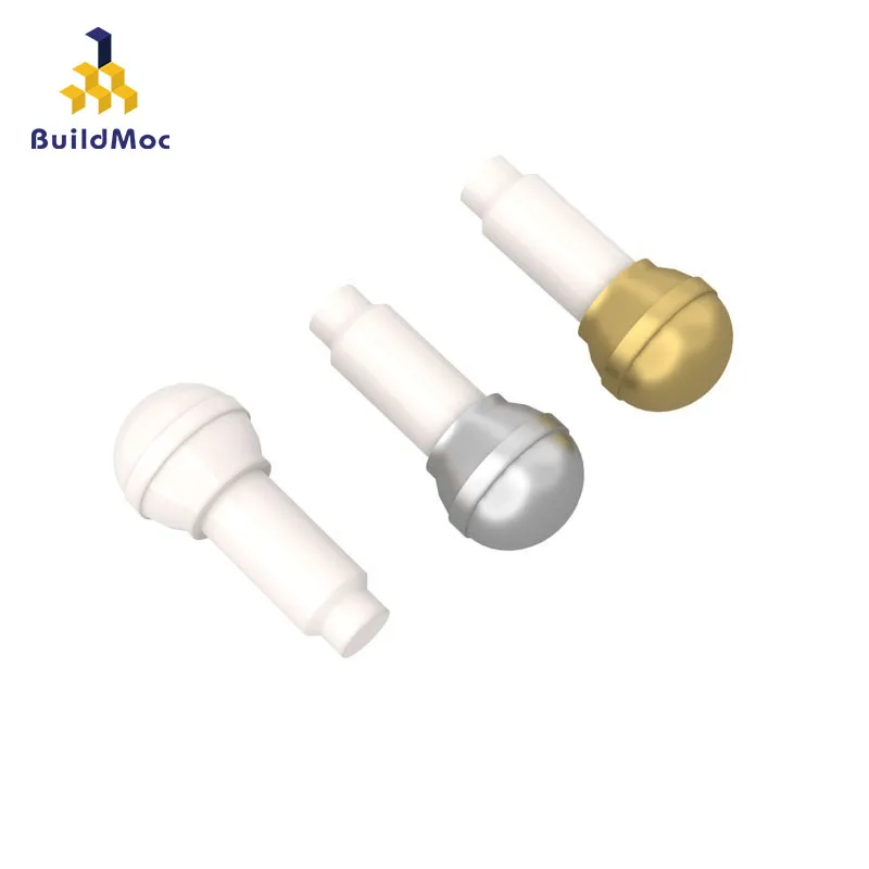 

10PCS Particle 90370 90393 handheld Props microphone Building Blocks Kit Replaceable Part Toys Children Gifts