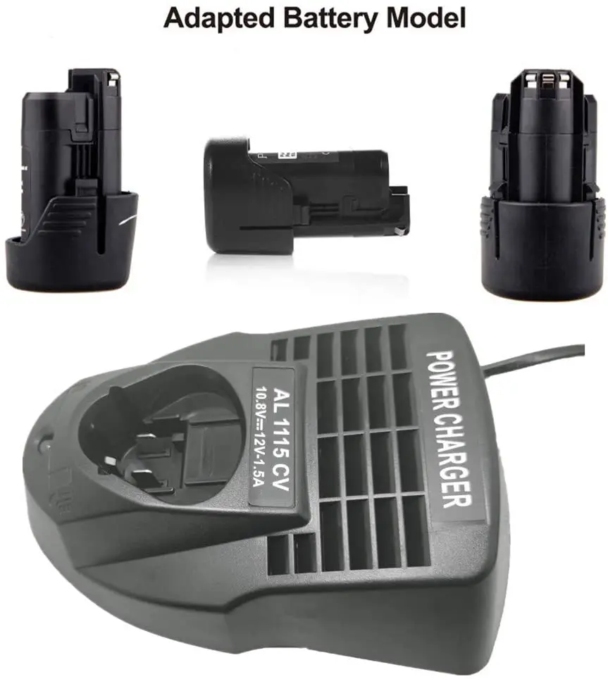 Новинка зарядное устройство AL1115CV для Bosch 10 8 В/12 В BAT411 BAT412A литий-ионная