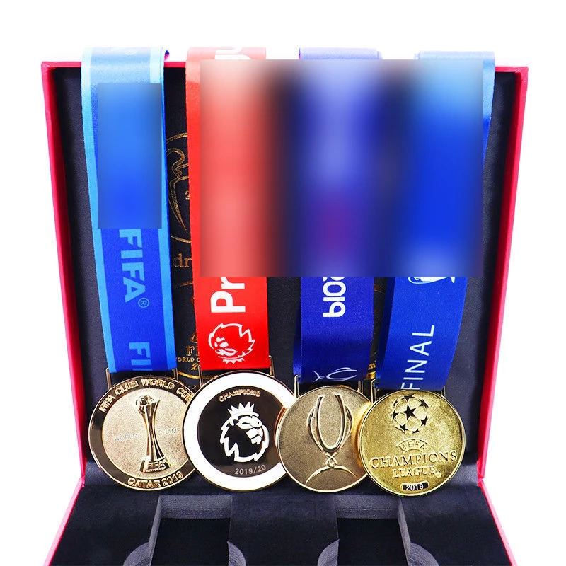 

Medal Set Box Four-Piece Champion Listing Gift Souvenir