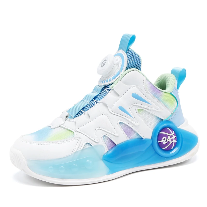 All Seasons Kids Sneakers Children's Fashion Sports Shoes Boys Basketball Shoes Leisure Breathable Outdoor Child Running Shoes