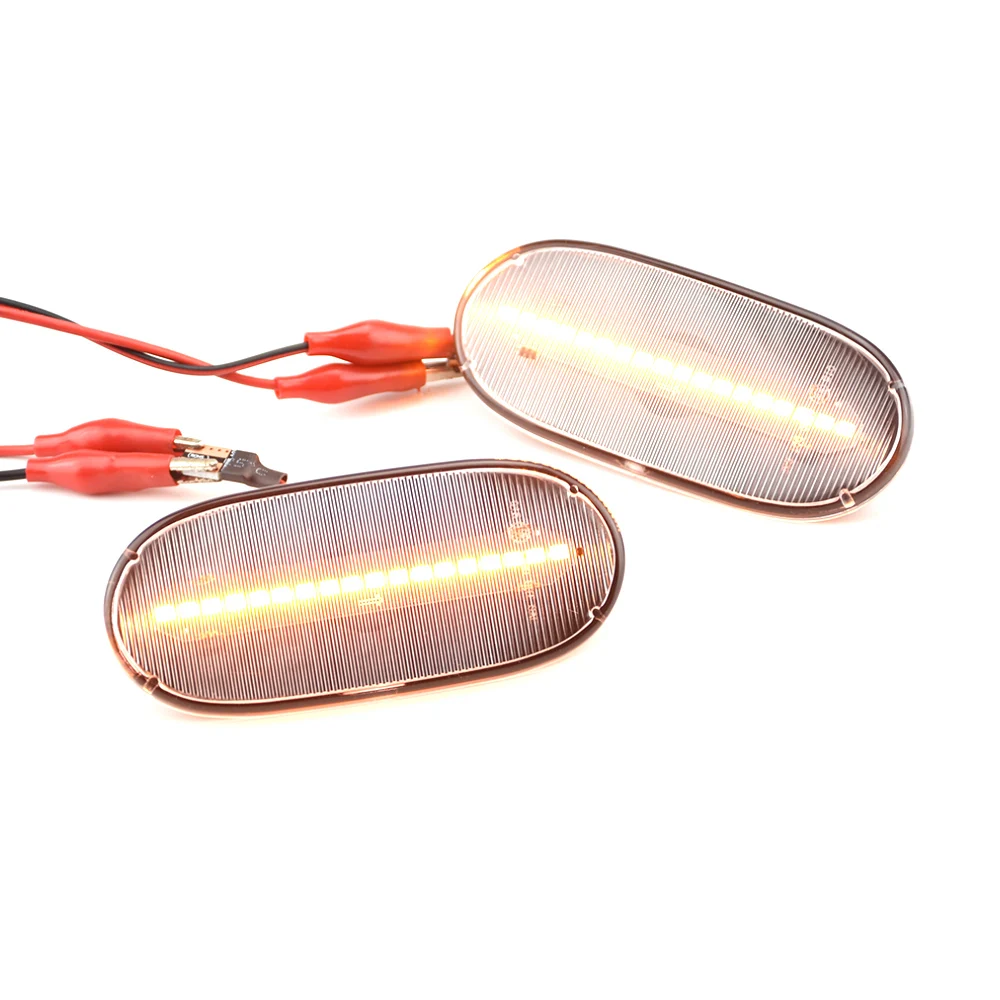 Для VW Crafter Mini 2006 Benz Sprinter W906 Динамический светодиодный боковой габаритный фонарь