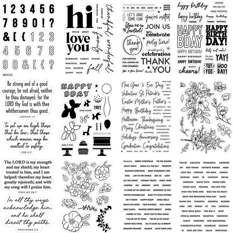 Uplifting Trusting Verses Clear Stamps Sentiments Happy Sunny Days Christmas Fa La La Stamp for DIY Scrapbooking Cards New 2022
Uplifting Trusting Verses Clear Stamps Sentiments Happy Sunny Days Christmas Fa La La Stamp for DIY Scrapbooking Cards New 2022