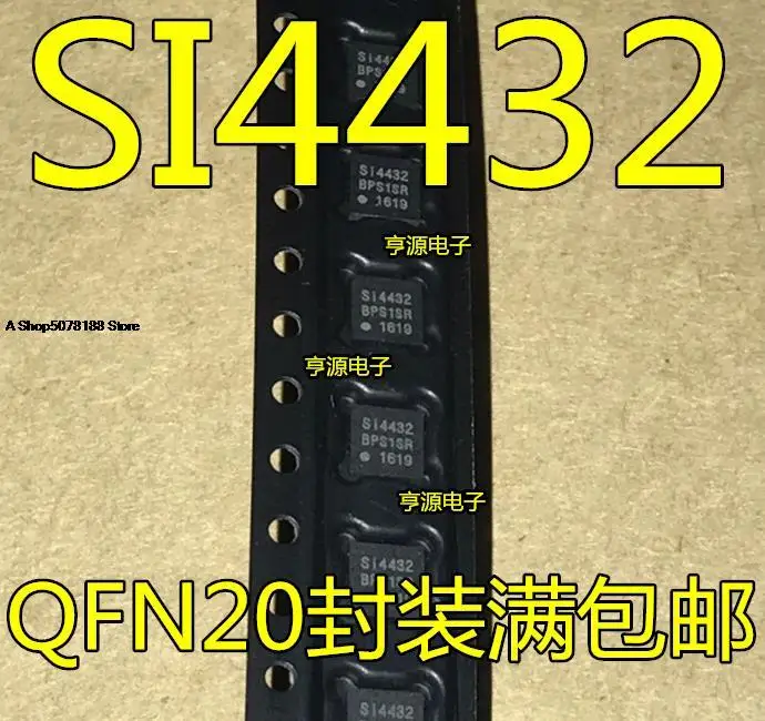 10pieces SI4432 SI4432-B1-FMR SI4431-B1-FMR  SI4461-B1B-FM 44611B
