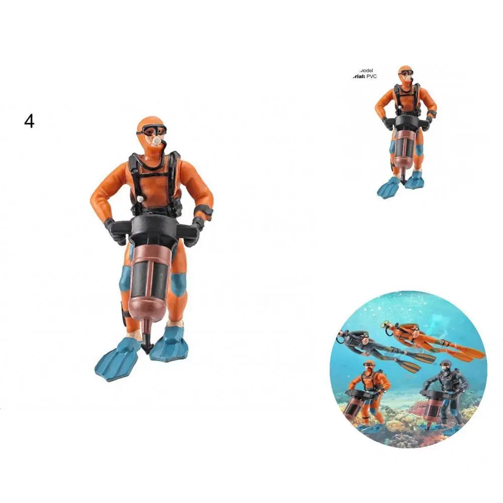 

Great Sea Cake Decoration Diving Figure Diving Figure Lightweight Educational