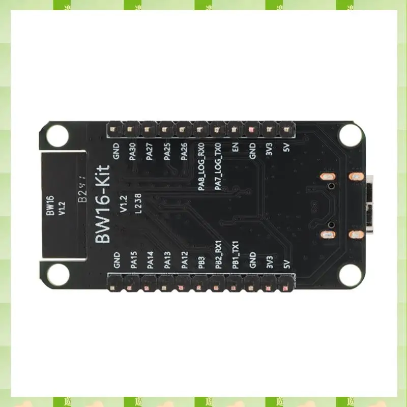 Фото Плата разработки BW16-Kit 2025 RTL8720DN Двухдиапазонный Wi-Fi маломощный модуль Bluetooth BLE Интерфейс Type-C, BW16-Kit Development B №3