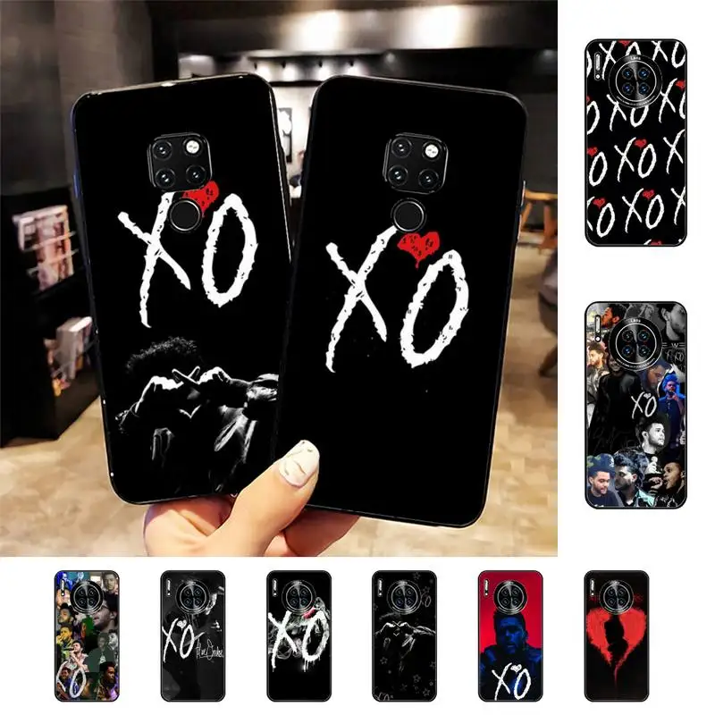 

RuiCaiCa The Weeknd XO Phone Case For Huawei Nova 3I 3E mate 20lite 20Pro 10lite Luxury funda case
