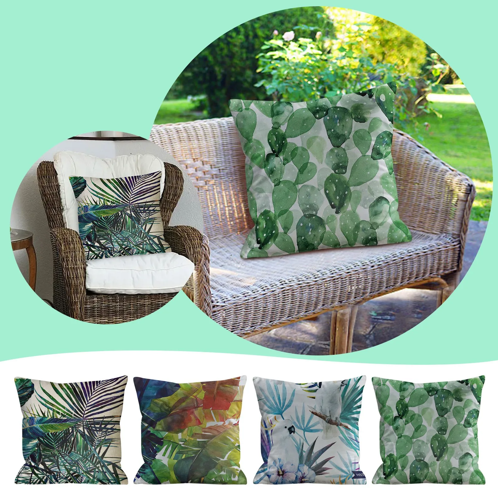 

Linen Throw Pillow Cover Cushion Cover For Sofa Bedroom Hall 18x18 Inches Organic Silk Pillowcase for Hair And Skin