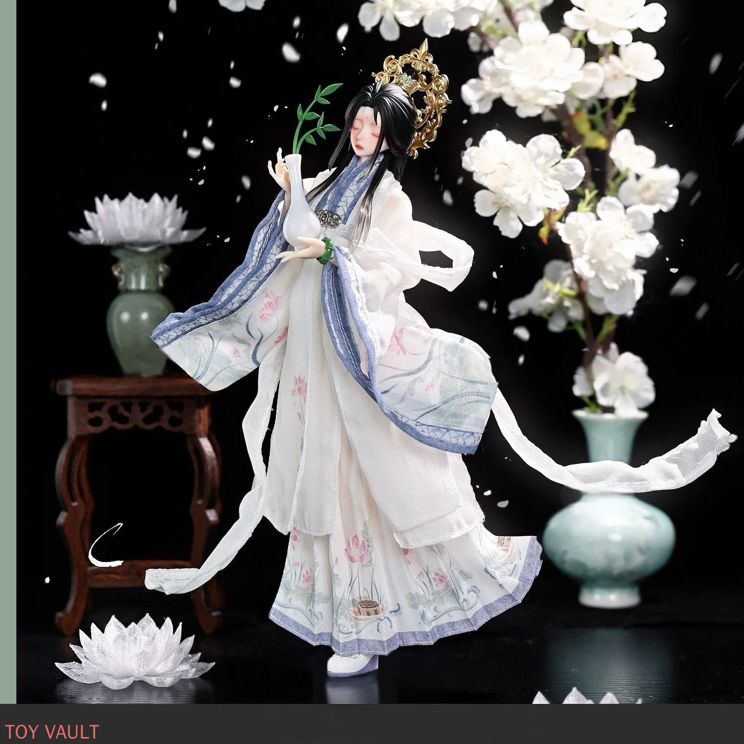 Фото Коллекционная фигурка Momotale Wind & Moon Millennium Series 1/6 BJD: Милая аниме-фигурка в китайском стиле, игрушка, кукла, подарок №3