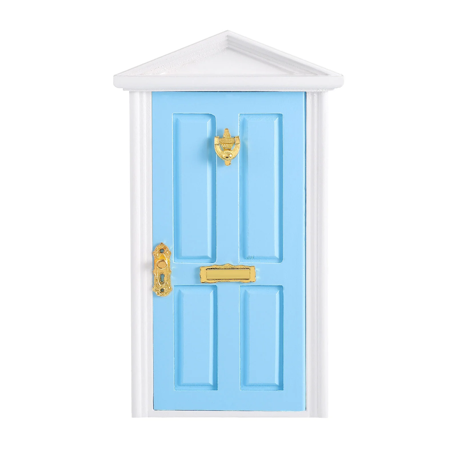 

1pc Fairy Door Accessories 1 12 Dolls House DIY Wood Door Flying Fairy Toy 1 12 Door Wooden Door Model