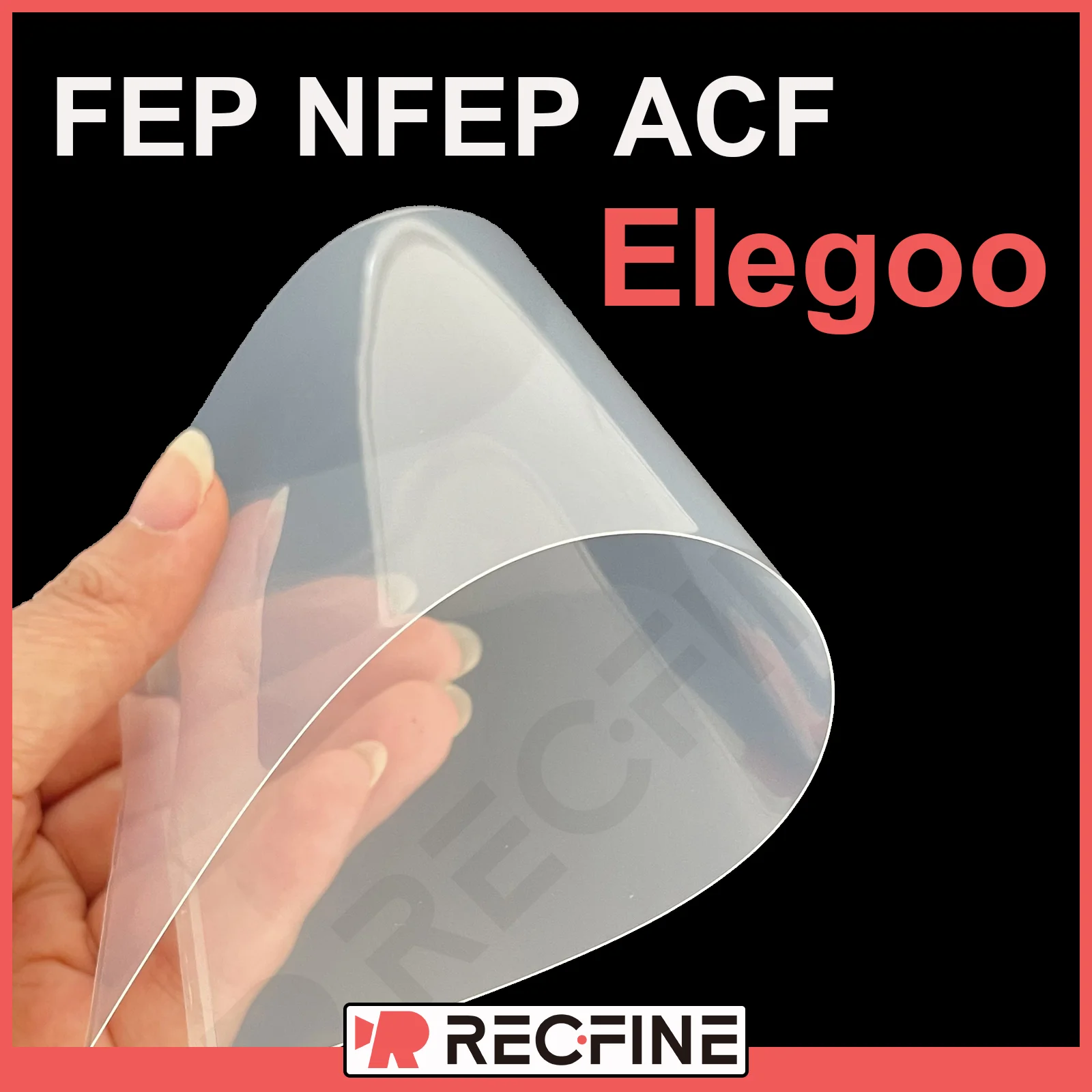 Фото 25 шт. пленок ACF FEP NFEP для 3D-принтеров Elegoo Saturn 4 Ultra 4 3 2 S Mars 5 Max DLP Pro Jupiter SE 12k 16K 8K 9K 6K, аксессуары для 3D-принтеров №1
