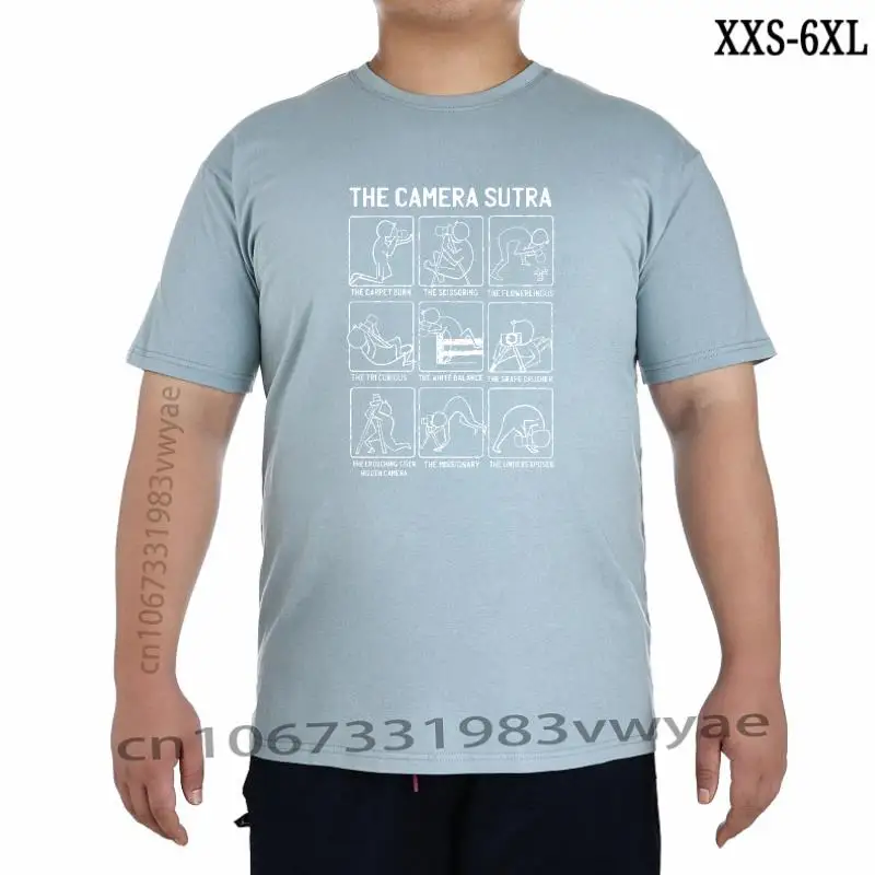 

Funny The Camera Sutra Photography T Shirts Graphic Comfortable Streetwear Short Sleeve Photographer Birthday Gifts Job Tshirt