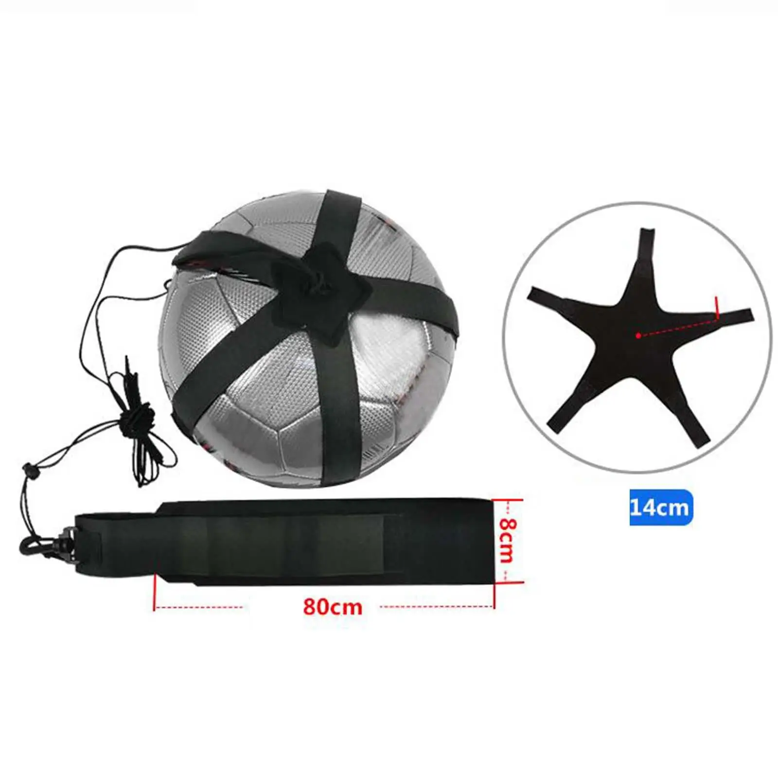 

Volleyball Training Equipment Aid Elastic Cord Hands Free Solo Serve & Spike Trainer for Beginners Spiking Arm Swing Serving