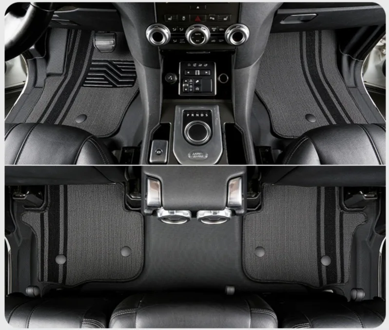 

Коврики из ТПЭ для Land Rover Discovery 3/4/5 5/7seats2004-2025, водонепроницаемые аксессуары для порога объемного покрытия с полным покрытием