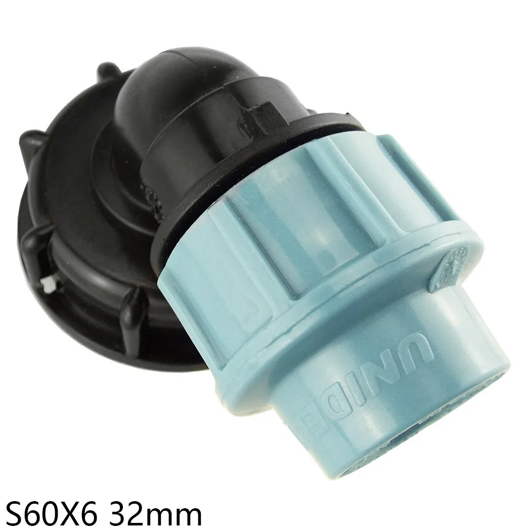 

32mm IBC Tank Adapter Elbow Pipe Plastic S60*6 S60X6 For MDPE Spare Part