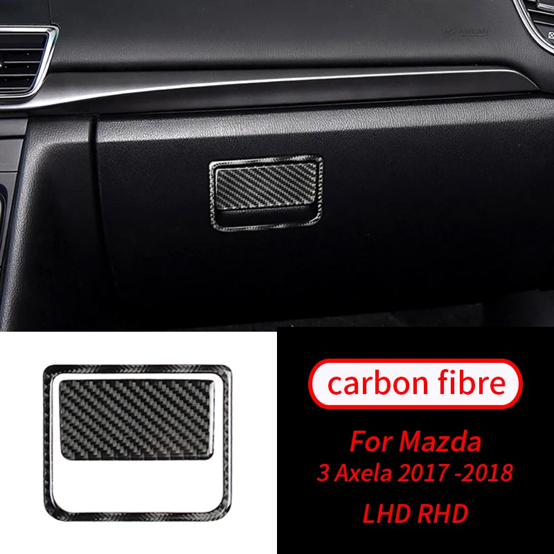 

Чехол для перчаток из углеродного волокна, 1 шт., для Mazda 3 Axela 2017 -2018