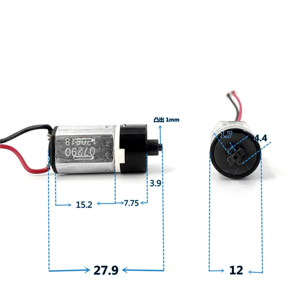 Планетарный мотор-редуктор постоянного тока 3 В-6 В 5 N20 микро-мини-редуктор