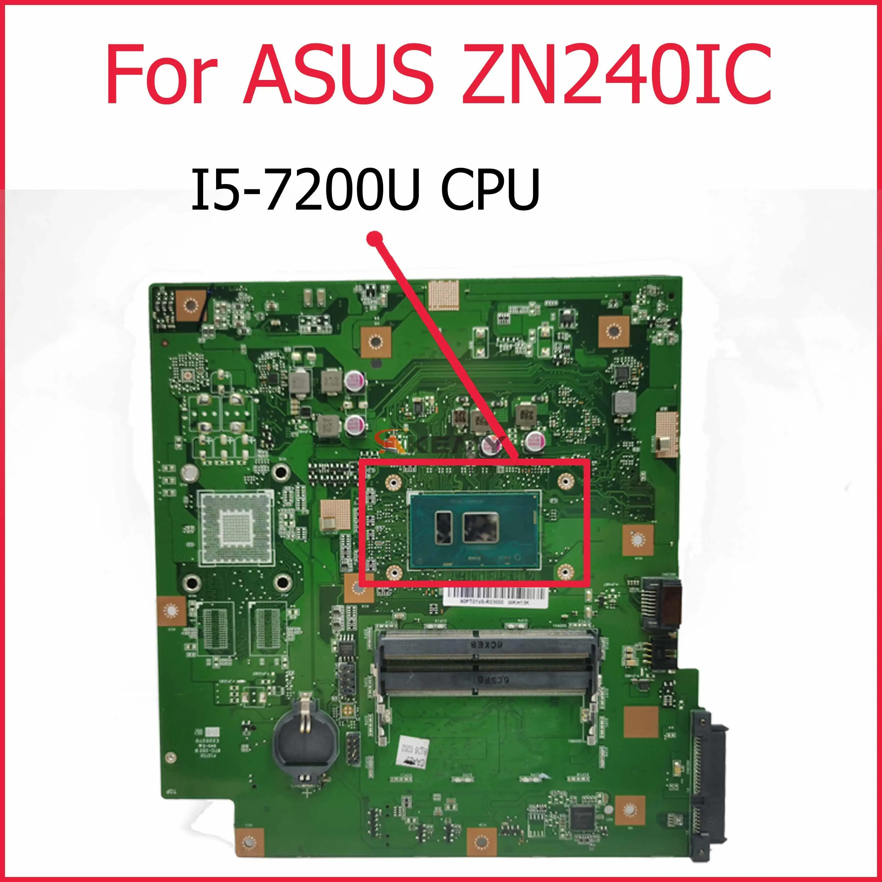 

Компьютерная интегрированная плата Akemy ZN240IC, оригинальная протестированная материнская плата все в одном с процессором I5-7200U ZN240IC ZN240ICGK