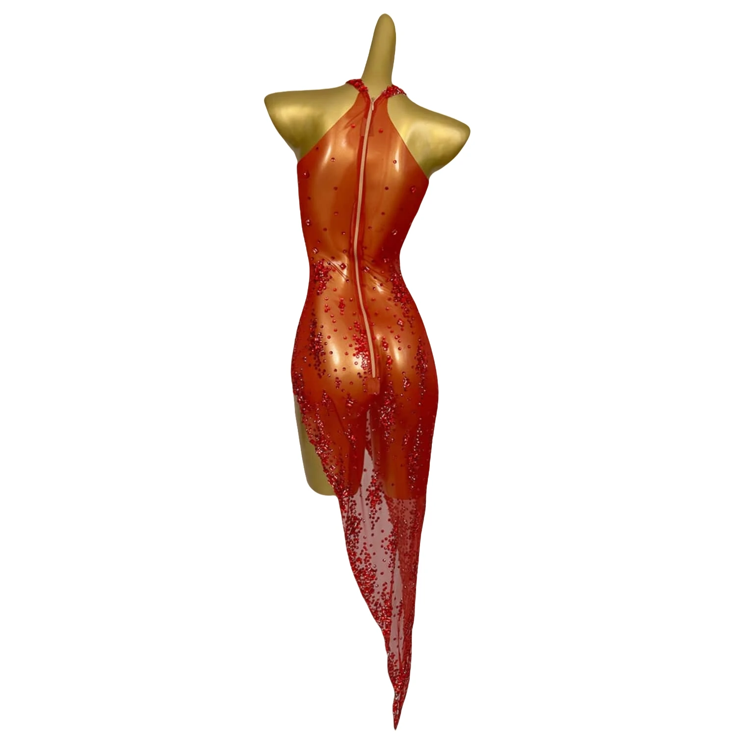 Женское блестящее платье со стразами сексуальное для дня рождения свадьбы