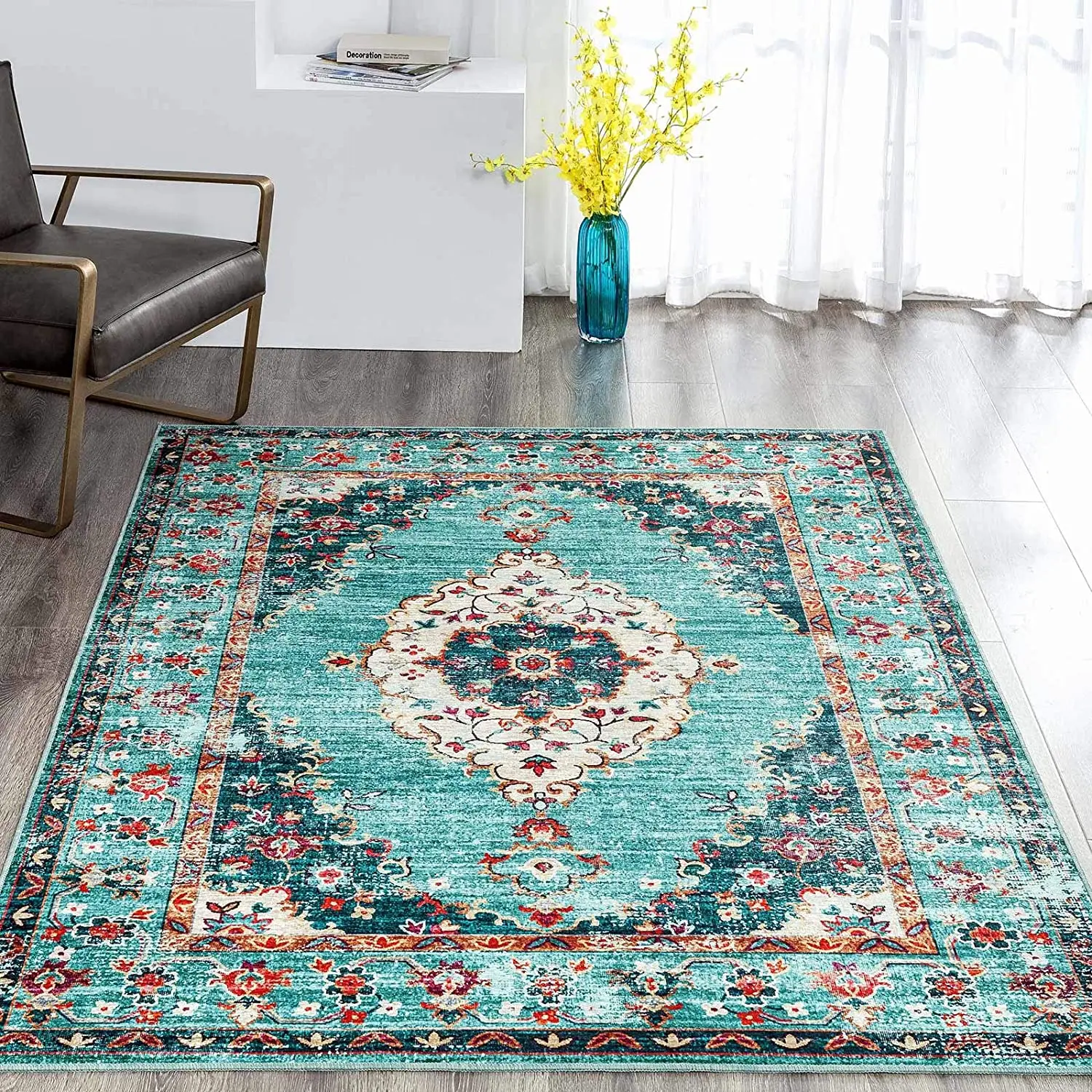 

Роскошный Овальный ковер в скандинавском светильник для гостиной, необычное украшение для дома, ковры для спальни, моющийся коврик для отды...