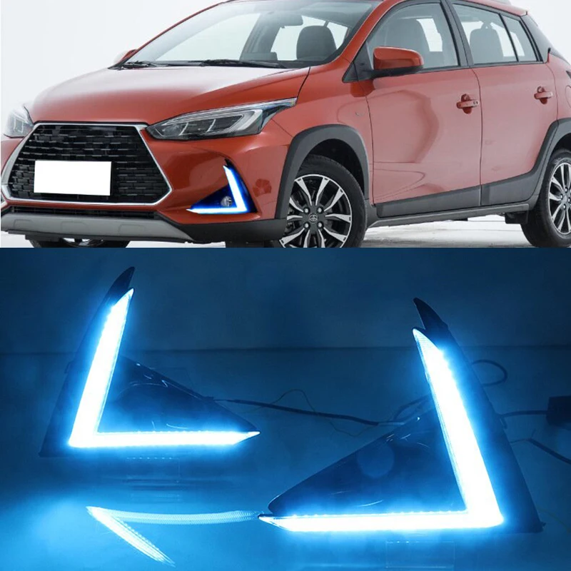 

Дневные ходовые огни для toyota YARiS 2020, 2 светодиодный т.