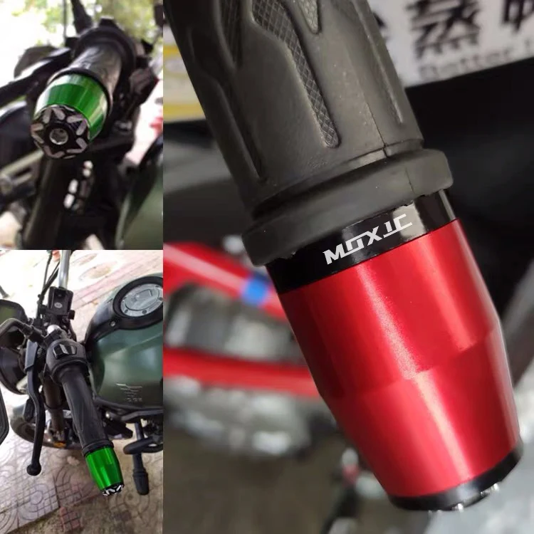 

Motorcycle Handlebar Grips Plug Balance Block Apply For Loncin Voge 500ds 300ds Lx650 Cr9 650ds