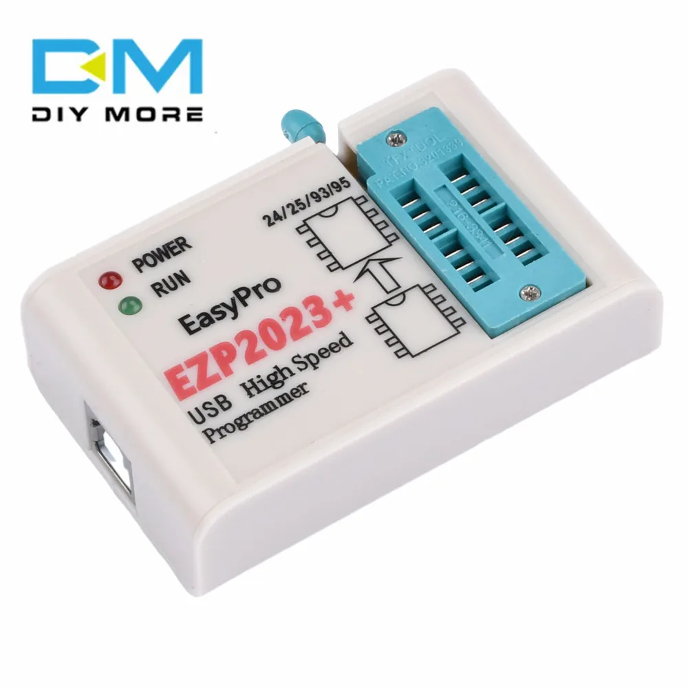 EZP2023 + высокоскоростной SPI FLASH программатор USB 2 0 с SOP8 SOP16-DIP8 SMD адаптер Поддержка 25 24