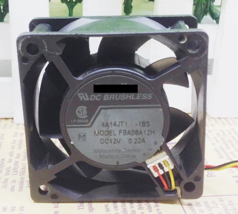 Оригинальный бесшумный вентилятор охлаждения шасси FBA06A12H 6025 12В 0.22A