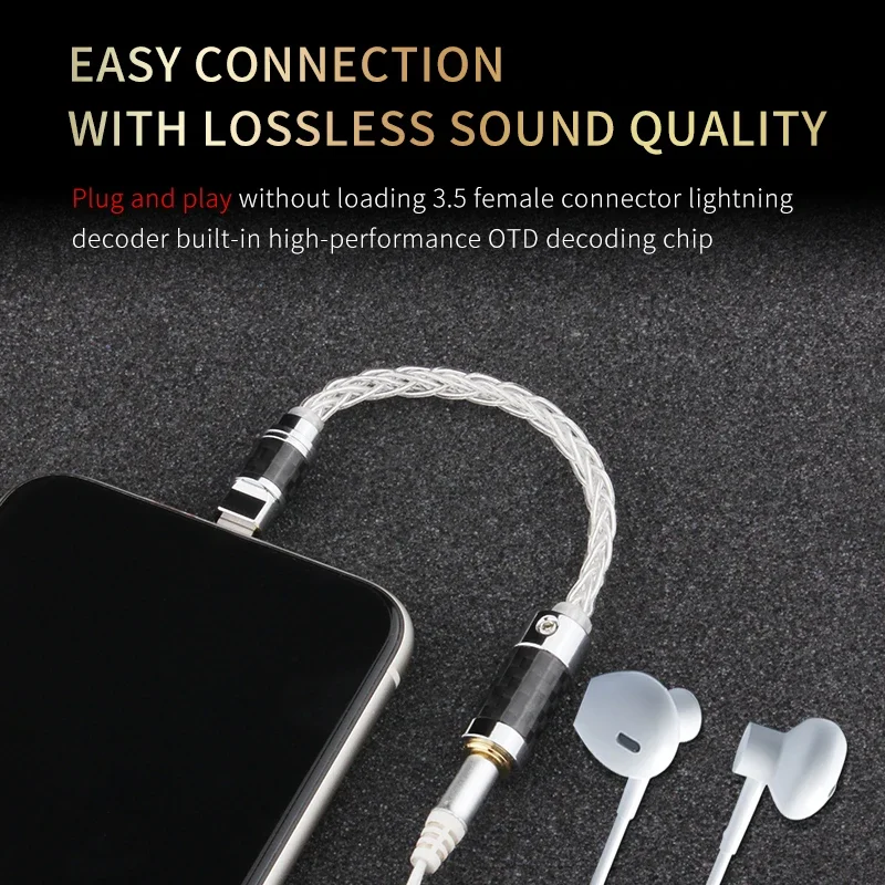 Кабель Lightning на разъем AUX 2 5/3 5/4 4 мм для iPhone 12 11 Pro Max mini X XS 7 IOS адаптер освещения 3 5