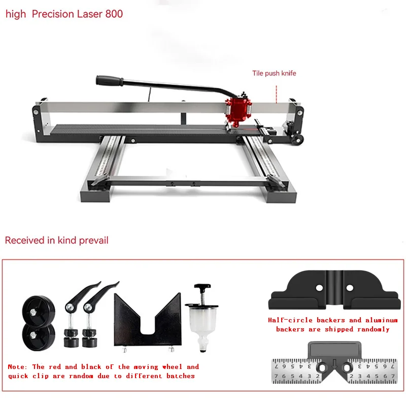 800MM  Manual Ceramic Tile Cutter Push Knife Artifact Desktop Brick Cutting Machine  High Precision Tile Cutter